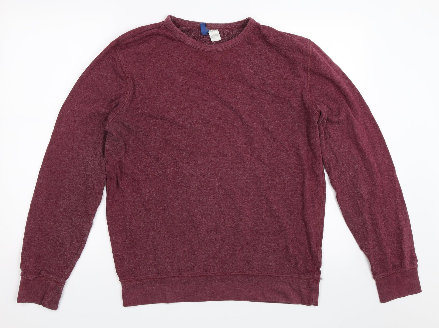 Mens UK Size M H&M Red Pullover Sweatshirt