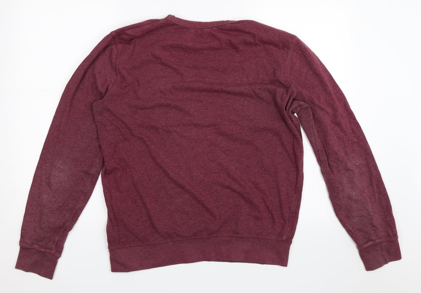 Mens UK Size M H&M Red Pullover Sweatshirt