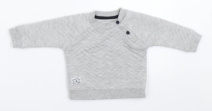 Early Days Boys Grey   Pullover Jumper Size 0-3 Months