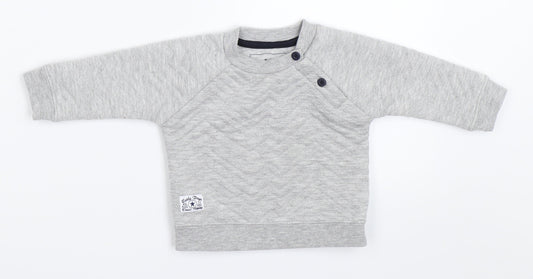 Earlydays Boys Grey   Pullover Jumper Size 0-3 Months