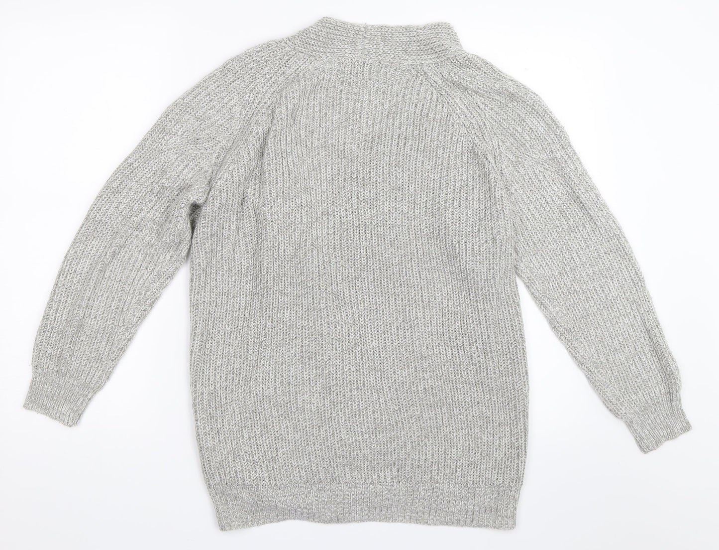 Papaya Womens Grey   Cardigan Jumper Size M