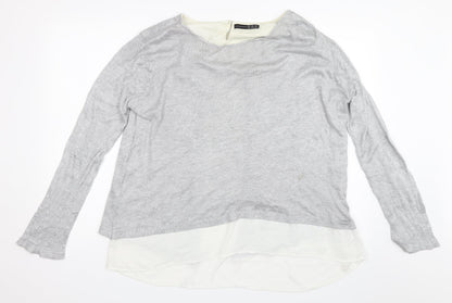 Atmosphere Womens Grey   Pullover Jumper Size 20