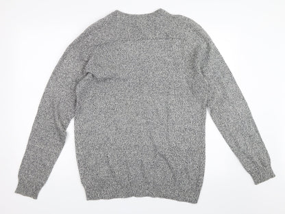 H&M Mens Grey   Pullover Jumper Size M