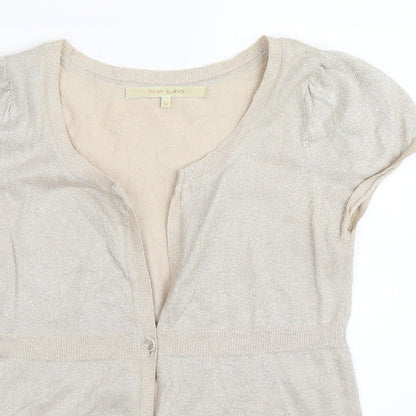 River Island Womens Beige   Cardigan Jumper Size 12
