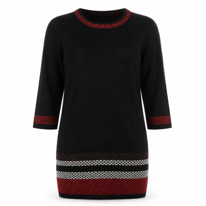Peacocks Womens Black   Tunic Jumper Size 8