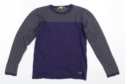 Heach Junior Boys Blue   Pullover Jumper Size 12 Years