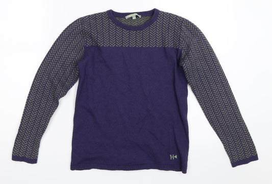 Heach Junior Boys Blue   Pullover Jumper Size 12 Years