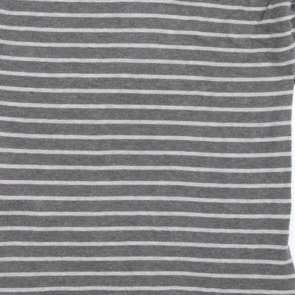 A Pea in the Pod Womens Grey Striped  Pullover Sweatshirt Size S