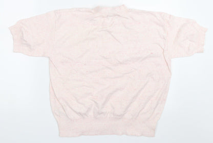 Marks and Spencer Womens Pink   Pullover Jumper Size M