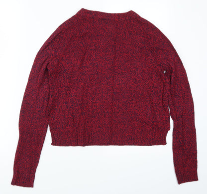 H&M Womens Red   Pullover Jumper Size XS