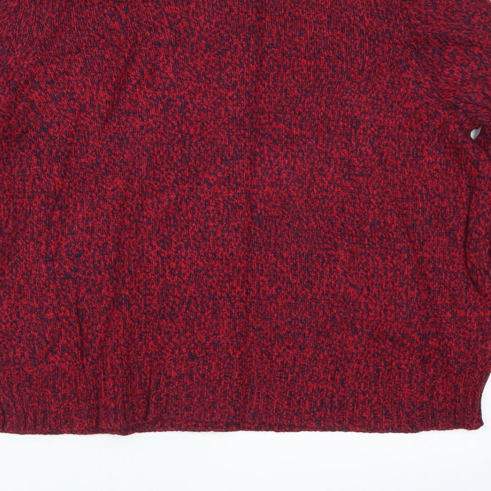 H&M Womens Red   Pullover Jumper Size XS