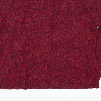 H&M Womens Red   Pullover Jumper Size XS