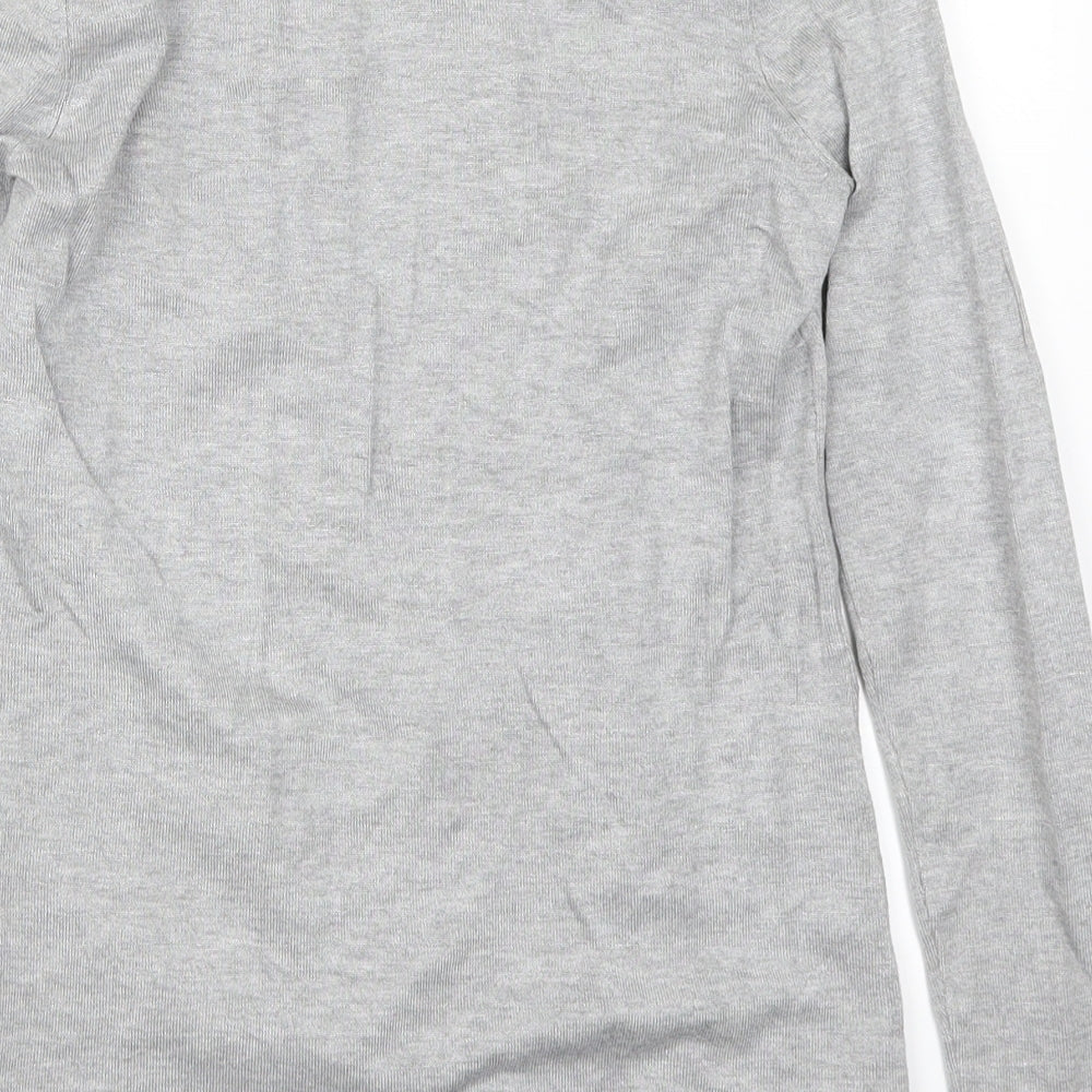 Preworn Womens Grey   Cardigan Jumper Size 8