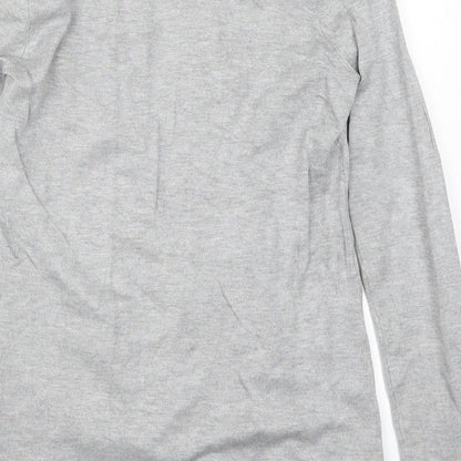 Preworn Womens Grey   Cardigan Jumper Size 8