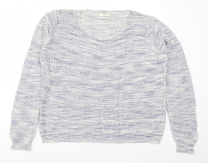 Papaya Womens Blue   Pullover Jumper Size M