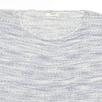 Papaya Womens Blue   Pullover Jumper Size M