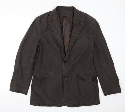 Mens UK Size 40 Lakeland Regular Brown Suit Jacket