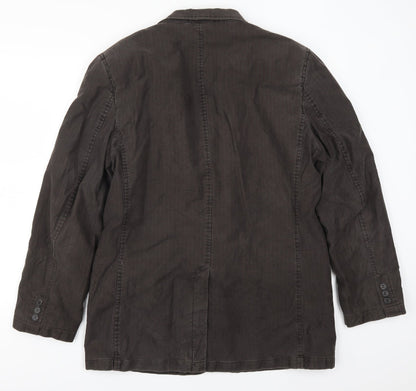Mens UK Size 40 Lakeland Regular Brown Suit Jacket