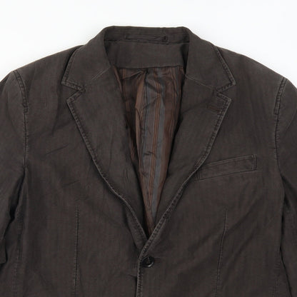 Mens UK Size 40 Lakeland Regular Brown Suit Jacket