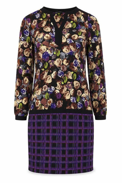 Marks & Spencer Womens Multicoloured Floral  Pencil Dress  Size 10
