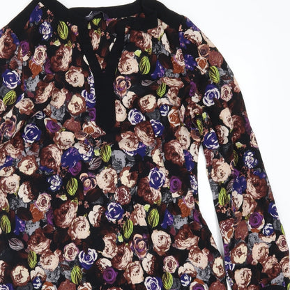 Marks and Spencer Womens Multicoloured Floral  Pencil Dress  Size 10