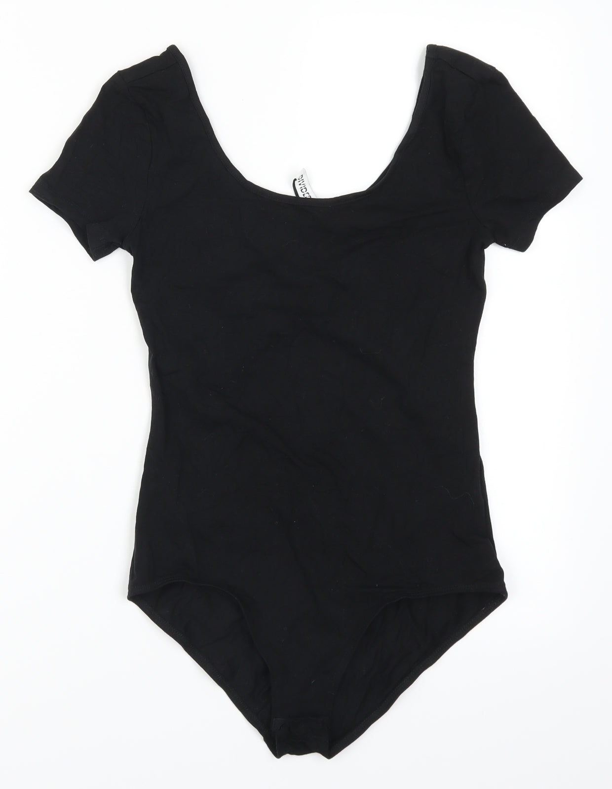 H&M Womens Black   Bodysuit One-Piece Size S