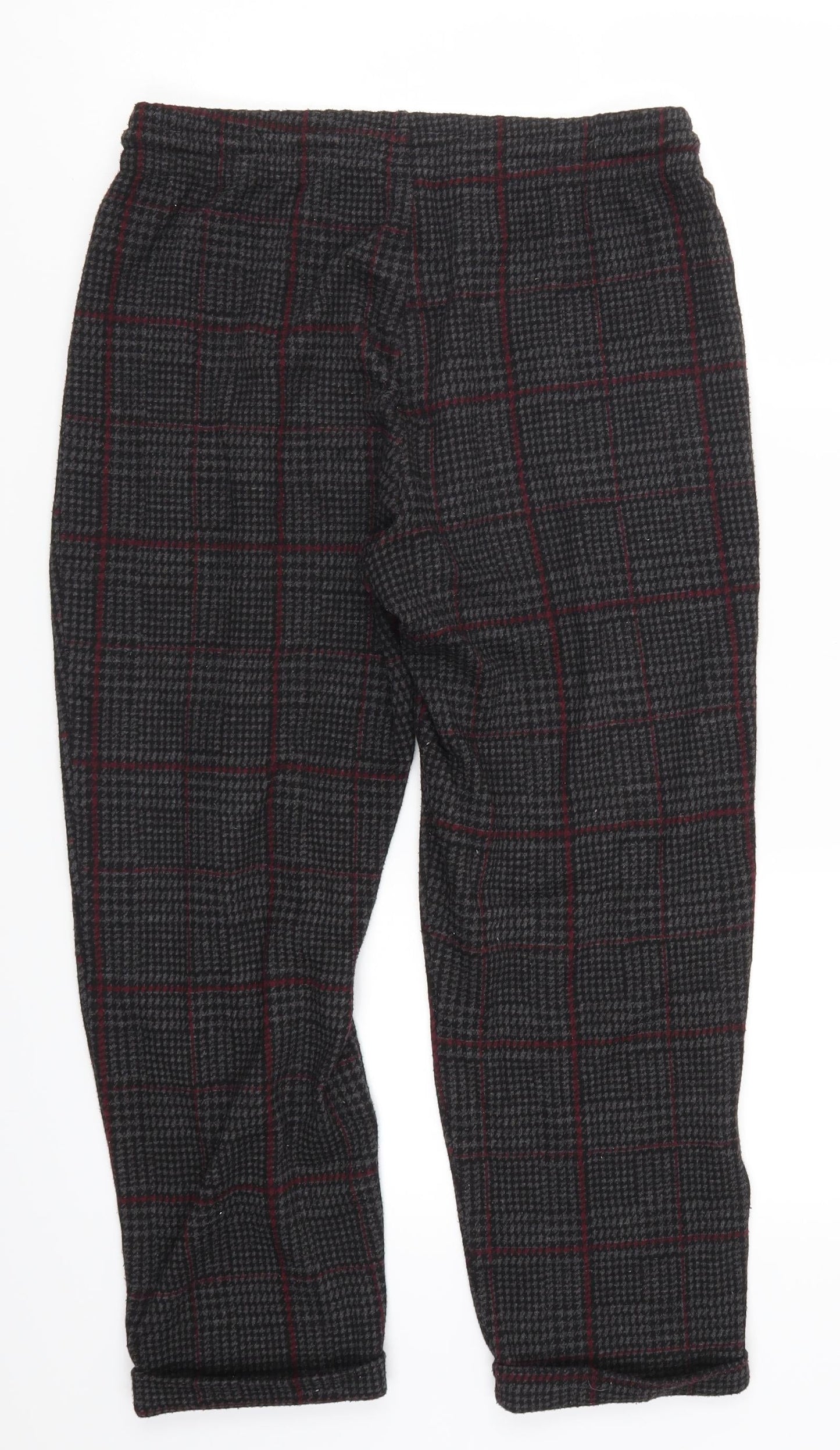 Tezenis Womens Grey Houndstooth  Sweatpants Trousers Size 30 in L23 in
