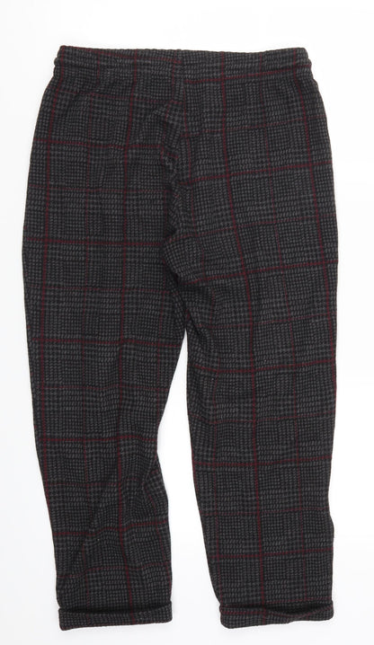 Tezenis Womens Grey Houndstooth  Sweatpants Trousers Size 30 in L23 in