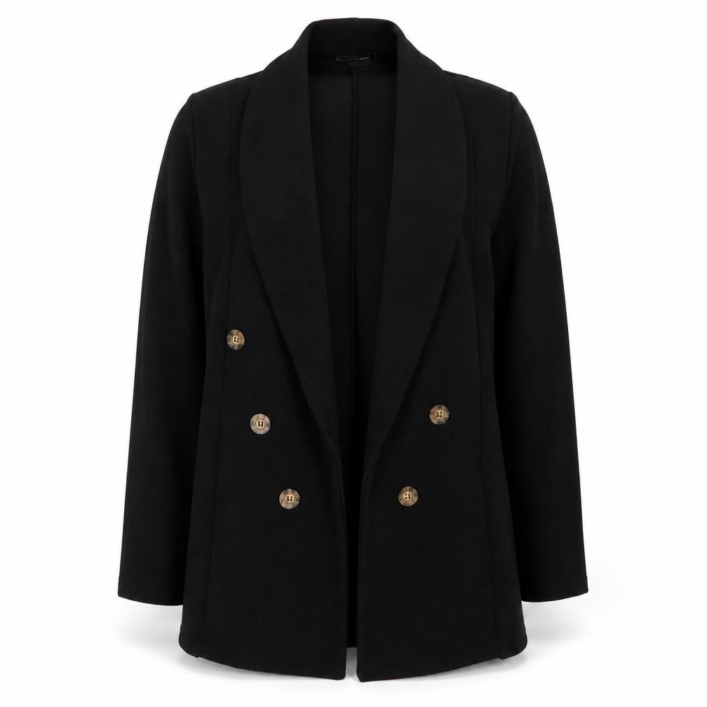 Womens UK Size 6 PRETTYLITTLETHING Regular Black Blazer