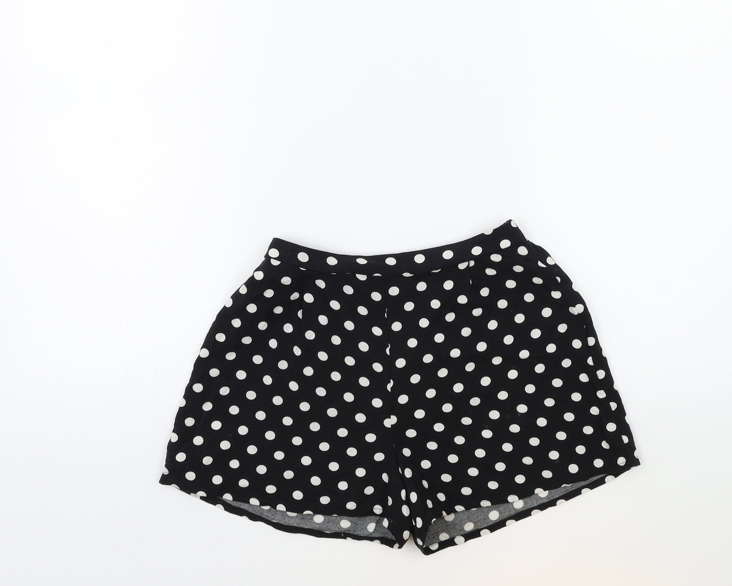 F&F Girls Black Polka Dot  Sailor Shorts Size 6-7 Years