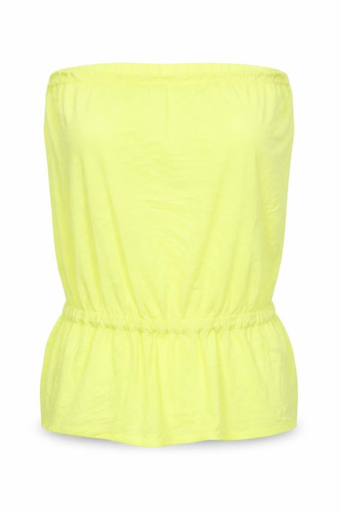 Womens UK Size 16 Very Yellow Basic Tank
