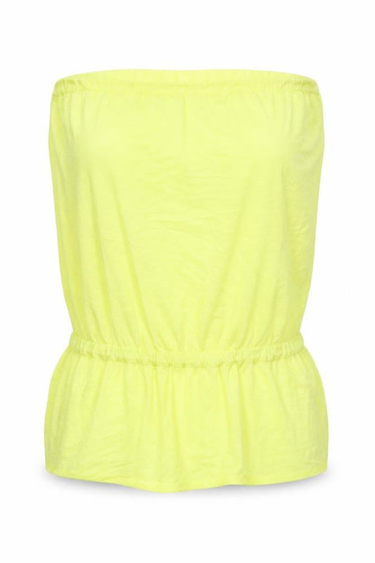 Womens UK Size 16 Very Yellow Basic Tank