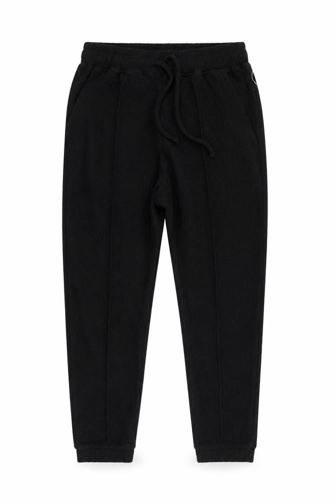 Womens UK Size S Preworn Regular Fit Sweatpants Black Trousers