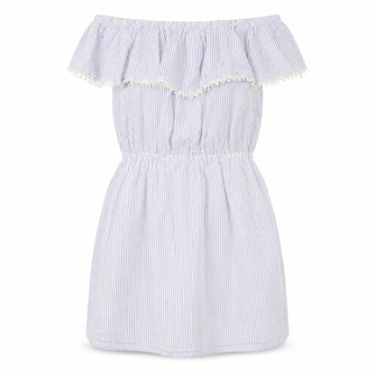 H&M Womens Blue Striped  Shift  Size 6