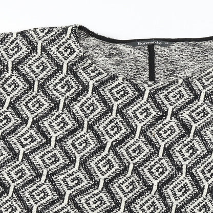Bonmarché  Womens Black   Pullover Jumper Size 18