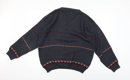 the knitwear collection  Mens Grey   Pullover Jumper Size M