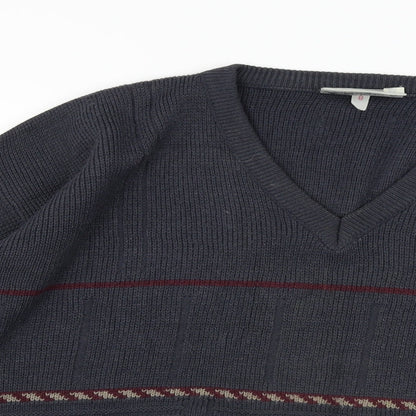 the knitwear collection  Mens Grey   Pullover Jumper Size M