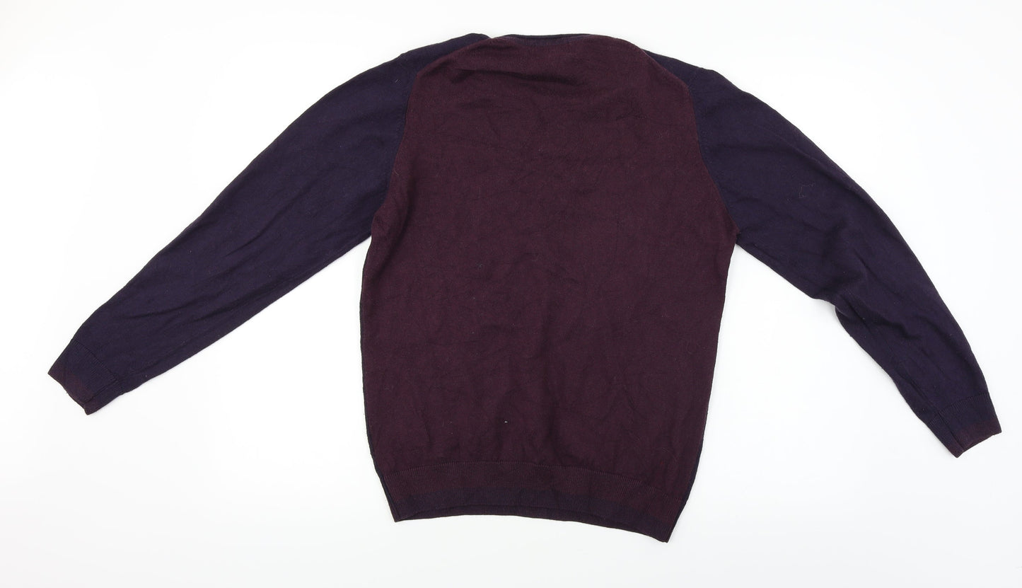Marks and Spencer  Womens Purple   Pullover Jumper Size M