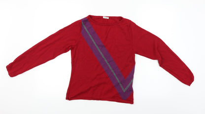 Marks and Spencer  Womens Red   Pullover Jumper Size L