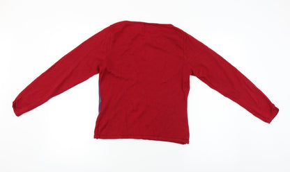 Marks and Spencer  Womens Red   Pullover Jumper Size L