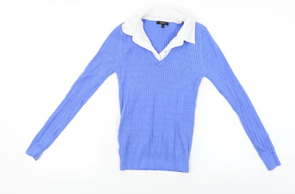 Papaya  Womens Blue   Pullover Jumper Size 10
