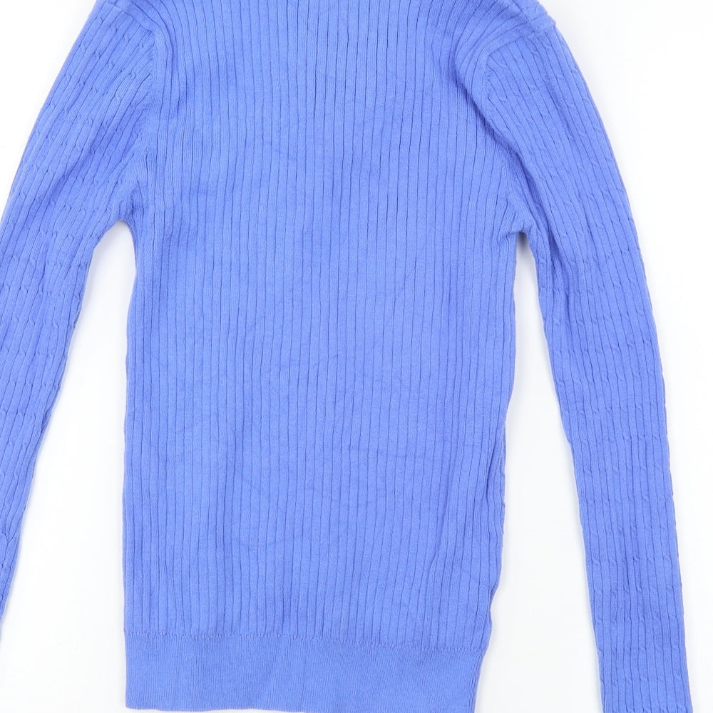Papaya  Womens Blue   Pullover Jumper Size 10