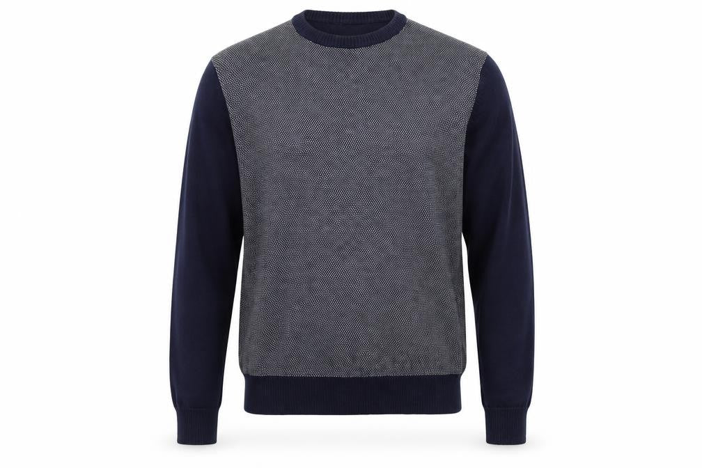 Mens UK Size S Springfield Blue Pullover Jumper