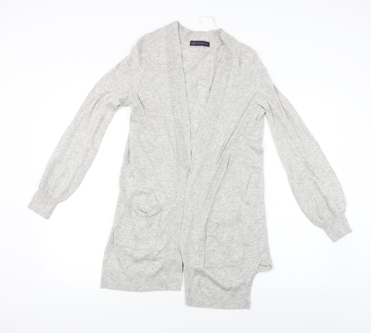 Marks and Spencer  Womens Grey   Cardigan Jumper Size S