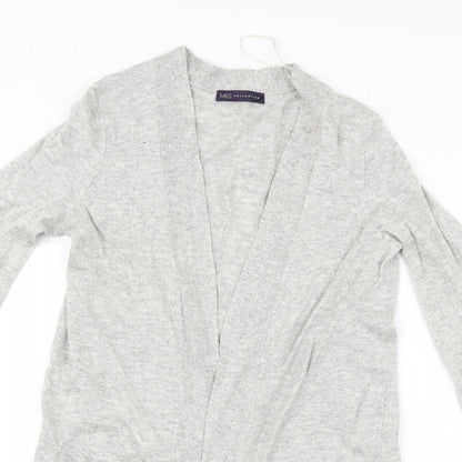 Marks and Spencer  Womens Grey   Cardigan Jumper Size S