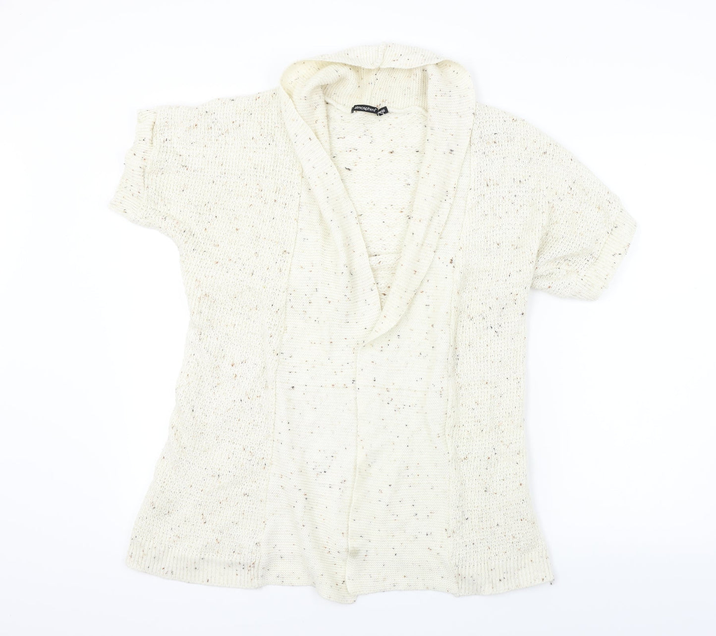 Atmosphere  Womens Beige   Cardigan Jumper Size 8