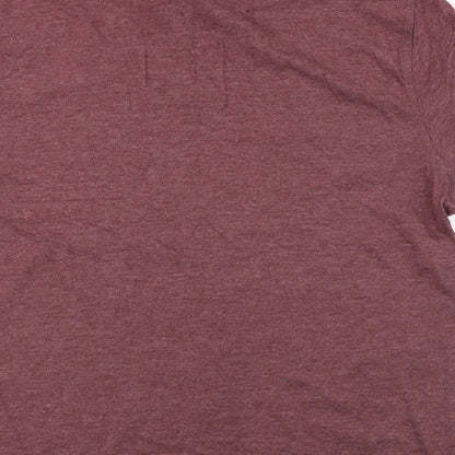 George  Mens Purple    Polo Size L