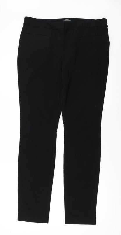 Papaya  Womens Black   Trousers  Size 12 L27 in