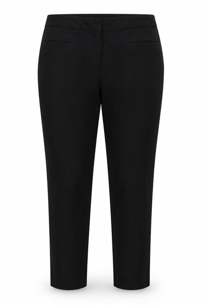 Papaya Womens Black   Trousers  Size 12 L27 in