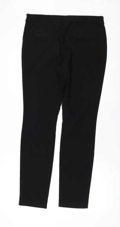 Papaya  Womens Black   Trousers  Size 12 L27 in